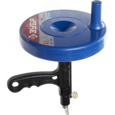 Трос сантехнический в пластиковом корпусе 4.6 м, d 6 мм, Эксперт