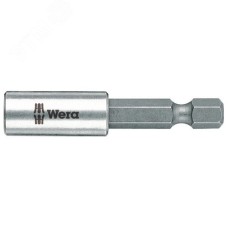 Битодержатель с втулкой из нержавеющей стали хвостовик 1/4 E 6.3 для бит 1/4 С 6.350 мм. 893/4/1 K