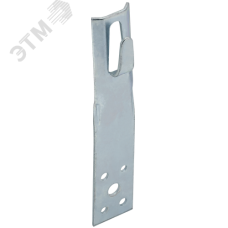 Держатель проводника круглого 6-8 мм прямой h 60 мм оцинкованная сталь HDZ