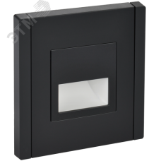 FORTE&PIANO Подсветка LED встраиваемая FP157 черный IEK