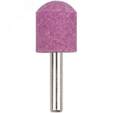 Шарошка абразивная (по металлу), хвостовик 6 мм, цилиндр с закругленнием 20x25 мм