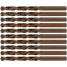 Сверла по металлу HSS с добавкой кобальта 5% Профи 6.0 мм (10 шт)