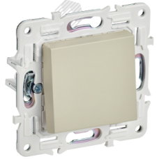SKANDY Выключатель 1-клавишный 10А SK-V01B бежевый IEK