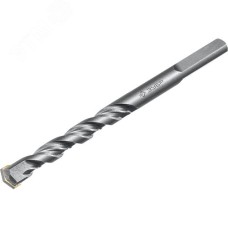 Cверло по бетону усиленное 8X120 мм Профессионал, 3-х гранный хвостовик