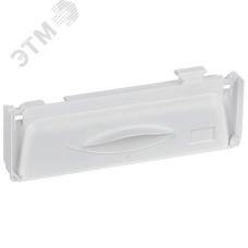 Элемент фальш-панели торцевой белый TITAN 5 IEK