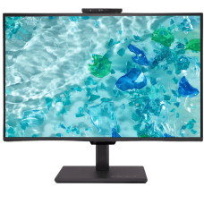 Монитор/ ACER B248YGbemiqprcuzx 23,8'', ZeroFrame, Black, PCR 85% + OBP 5%, 16:9, IPS, 1920x1080, 4ms, 300cd, 120Hz, 1xHDMI(2.0) + 1xDP(1.2) + 1xDP Out + Type-C(PD100W) + 1xDP Out + RJ45 + USB Hub(3.2) + USB-B(2up 3down) + Webcam + SPK + Audio O