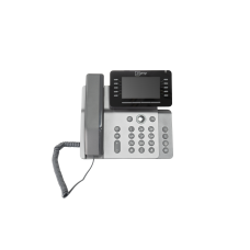 SIP телефон T25P-RU, 20 линий, 2х10/100/1000, 4,3" цветной  дисплей 480*272, POE, 45 DSS клавиш