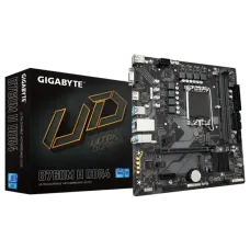 Материнская плата/ MB GIGABYTE INTEL B760 s1700, 2xDDR4(64GB), D-SUB/HDMI 2.1, 1xPCIe 4.0x16, 1xPCIe 3.0, 1xLAN, 4xSATA 6Gb/s, 2xM.2, 4xUSB 3.2, 2xUSB 2.0, mATX