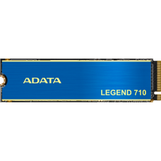 Твердотельный накопитель/ ADATA SSD LEGEND 710, 2048GB, M.2(22x80mm), NVMe 1.4, PCIe 3.0 x4, 3D NAND, R/W 2400/1800MB/s, IOPs 200 000/150 000, TBW 520, DWPD 0.23, with Heat Sink (3 года)