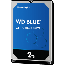 Жесткий диск/ HDD WD SATAIII 2Tb 2.5"" Blue 5400 128Mb 1 year warranty