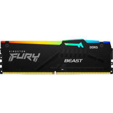 Память оперативная/ Kingston 32GB 5600MT/s DDR5 CL36 DIMM FURY Beast RGB