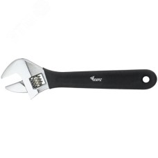 Ключ разводной, антискользящее покрытие рукоятки 200 мм (25 мм)