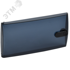 Дверца для корпуса пластикового ЩРН(В)-П-6 IP41 черная прозрачная UNION Compact