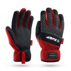 Перчатки профессиональные комбинированные, работа с сенсорными экранами, Профессионал красные р.XL 10 FLEX