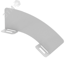 Перегородка разд. 50мм пов. верт. внеш. 45град RAL 9016 IEK