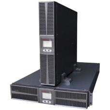 Онлайн ИБП ДКС серии Small Rackmount, 2000 ВА/1800 Вт, 1/1, 8xIEC C13, EPO, USB, RS-232, RJ45, Rack 2U, 4x9Ач