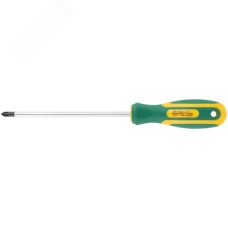Отвертка ''Контур'', CrV сталь, прорезиненная ручка 6х150 мм РН2