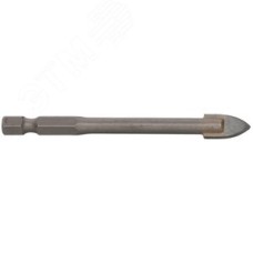 Сверло по стеклу BIT с хвостовиком под биту 10 х 85