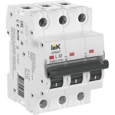 Выключатель автоматический трехполюсный M10N L 32А