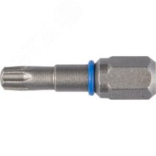 Биты ''ЭКСПЕРТ'' торсионные кованые, обточенные, хромомолибденовая сталь, тип хвостовика C 1/4'', T20, 25мм, 2шт