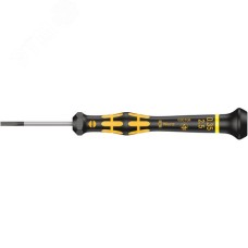 Отвёртка шлицевая антистатическая для прецизионных работ 1578 A SL ESD Kraftform Micro 0.35X2.5X40 мм