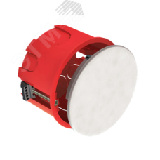 Коробка КМ41025 распаячная d80х40мм для полых стен пластиковые лапки