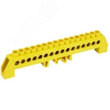 Шина PE земля комбинированный DIN-изолятор типа Стойка ШНИ-8х12-16-КС-Ж