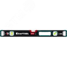 Уровень магнитный сверхпрочный с зеркальным глазком A-RATE CONTROL 600 мм