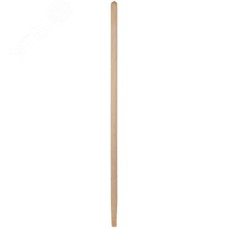 Черенок березовый для лопат, диаметр 40 мм, L=1200 мм, высший сорт