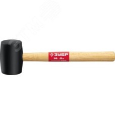 Киянка чёрная резиновая 340 г