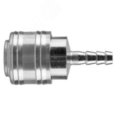 Переходник штуцер ''елочка'' 6 мм - рапид муфта