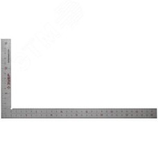 Угольник ЦЕЛЬ 300x150 мм цельнометаллический нержавеющий