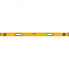 Уровень ''Янтарь'', 3 глазка, ручки, усиленный корпус, фрезер. рабочая грань, шкала 1200 мм