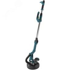 Шлифмашина для стен и потолков 710 Вт,700-1700 об/мин,225/215/210 мм,4 кг,складная телескопическая штанга 1400-1700 мм,липучка,б/с щеток ,коробка