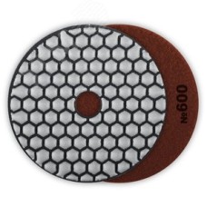 Круг алмазные гибкий шлифовальный (Черепашка) для сухого шлифования, 100мм, №600