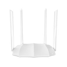 Маршрутизатор/ Tenda WiFi Router AC5 (WLAN 867 Mbps, Dual-band 2.4GHz+5.1GHz, 802.11ac+3xLAN RG45 10/1000+1xWAN GBL) 4x 5dBi ext Antenna
