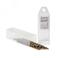 Сверло по металлу, индустриальное, DIN 338, HSS-E Co5, Тип VA, 5xD, 3,30 мм, (1 комплект-10 шт)