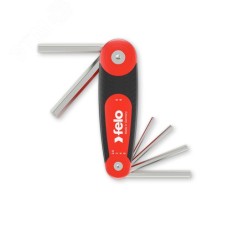 Набор раскладной шестигранных ключей 6шт HEX 2,5-8,0