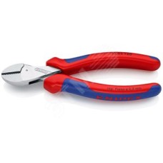 Бокорезы компактные X-CUT резка - мягкая проволока 48мм проволока средней твердости 38мм твердая проволока 27мм рояльная струна (HRC 59) 22мм L=160мм хромированные двухкомпонентные рукоятки