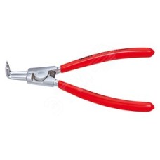 Щипцы для внешних стопорных колец губки под углом 90° посадочный размер 10 - 25 мм диаметр наконечников 13 мм L-125 мм Cr-V хромированные обливные рукоятки