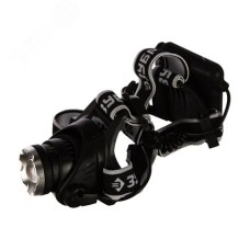 Фонарь налобный, светодиодный, РХ-650, 4 AA, 450 Лм, 3 режима Профессионал