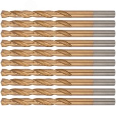 Сверла HSS по металлу, титановое покрытие 6.5 мм (10 шт)