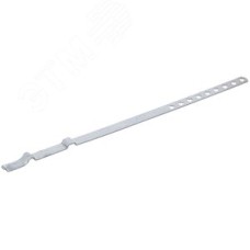 Держатель проводника круглого 8 мм для водосточных труб 80-120 мм оцинкованная сталь