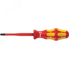 Отвертка диэлектрическая крестовая 162 iS PH/S PlusMinus VDE с зауженным рабочим концом # 1X80 мм