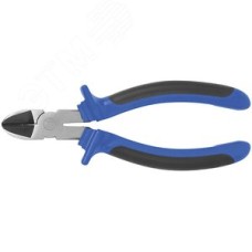 Бокорезы ''Один'' двухцветные обрезиненные ручки, полированная сталь 160 мм