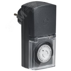 РТМ-4 Розетка-таймер механ. 30мин 24ч 48on/off 16А IP44