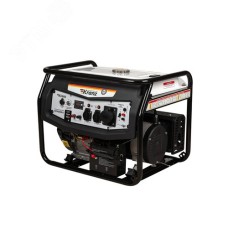 Генератор бензиновый KR8000EA, 8кВт, 25л, коннектор автоматики, электростартер