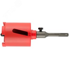 Коронка кольцевая по бетону алмазная безударная в сборе 68 мм