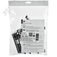 TEKFOR Шина N ноль в комбинированном DIN-изоляторе Стойка 6х9-(4+6)-Ч IEK