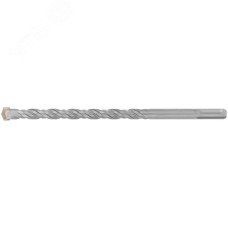 Бур по бетону SDS PLUS, Профи, W-образная вставка, двойная спираль, 12 х 210 мм